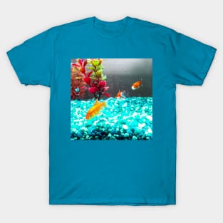 Goldfish swimming T-Shirt